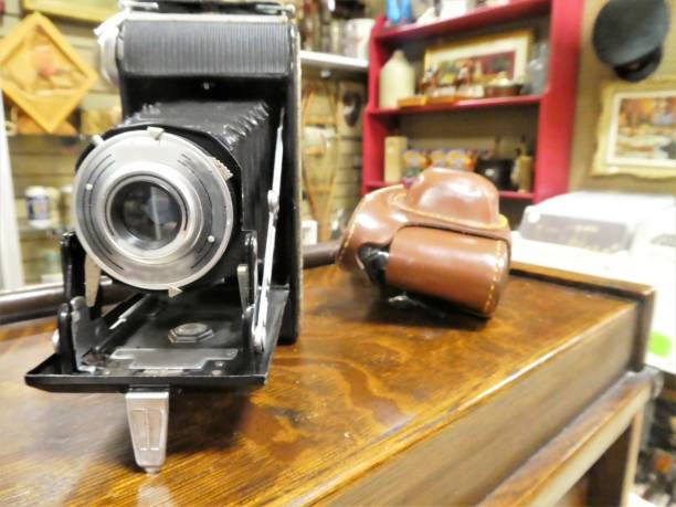 istock Old Fashioned Cameras from the Past 1202713151