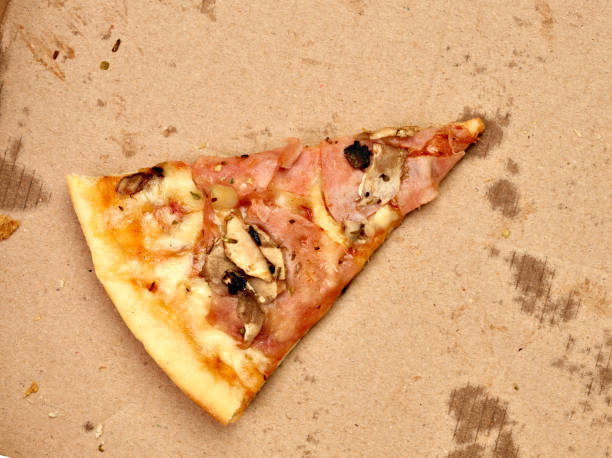pizza box comida papelão entrega pacote jantar almoço - carton horizontal portion part of - fotografias e filmes do acervo