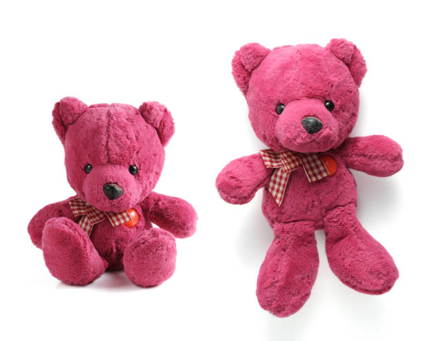 istock pink bear doll isolated on white background 1202719071