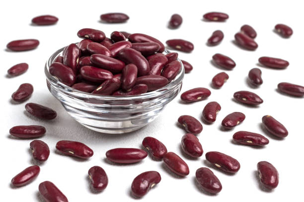 istock Beans source of vegetable protein. Diet food concept 1202719072