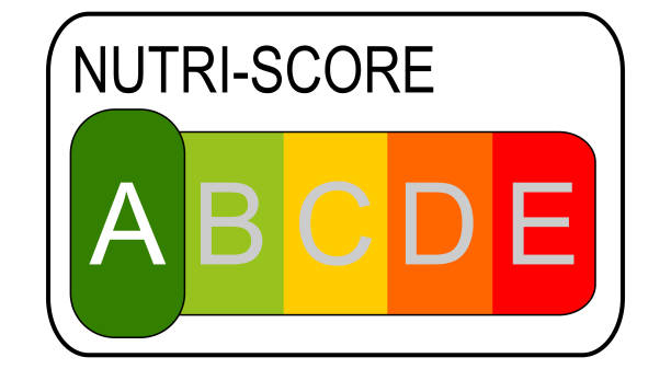 istock Nutri-Score Label , 5-colour Nutrition Label – illustration 1202723414
