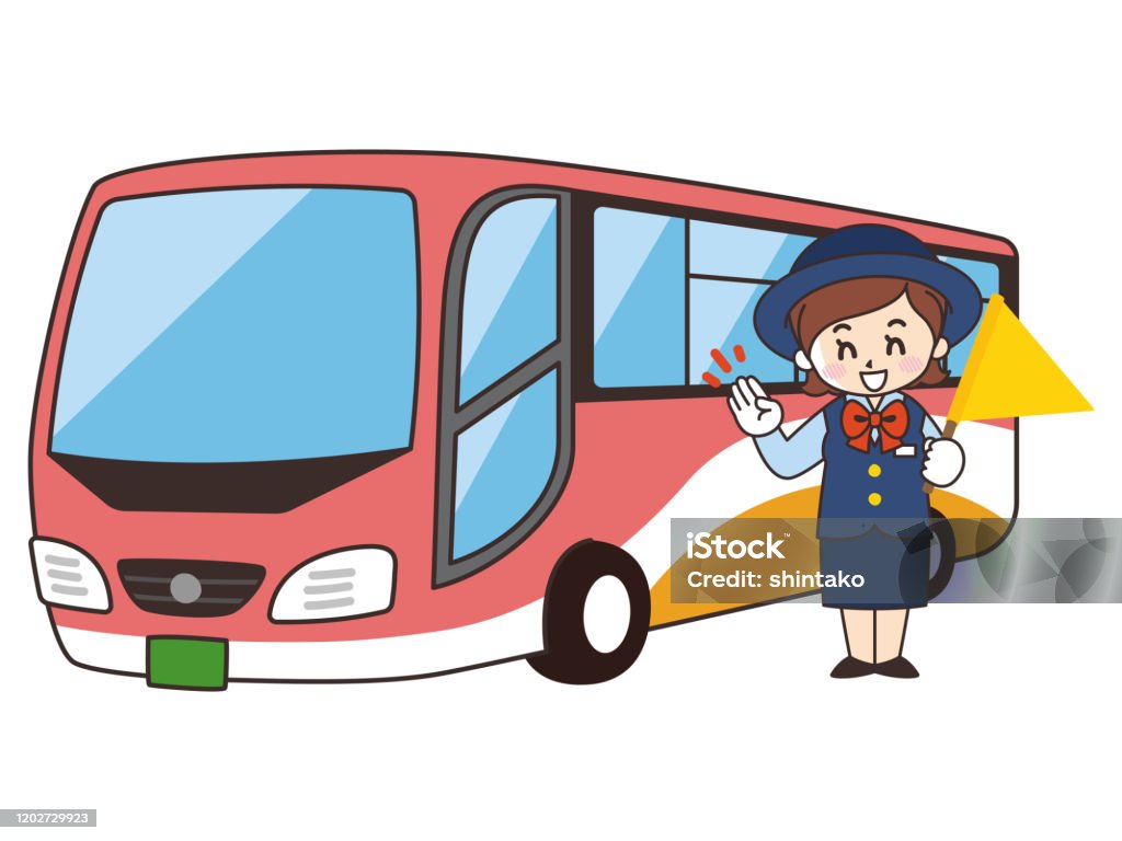 Bus Guide And Sightseeing Bus Stock Illustration - Download Image Now - Bus,  Guide - Occupation, Tour Bus - iStock