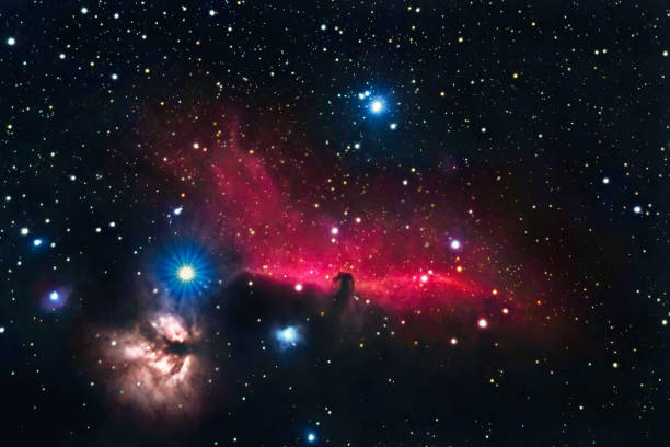 istock Horsehead and Flame Nebula, Orion Constellation, Milky Way 1202731395