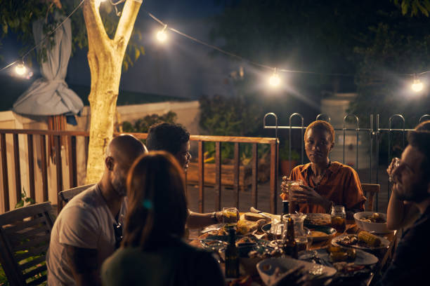 istock The best night with the best people 1202732518