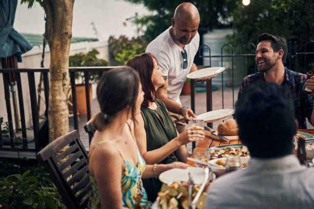 istock Nothing better than a dinner party with friends 1202732795