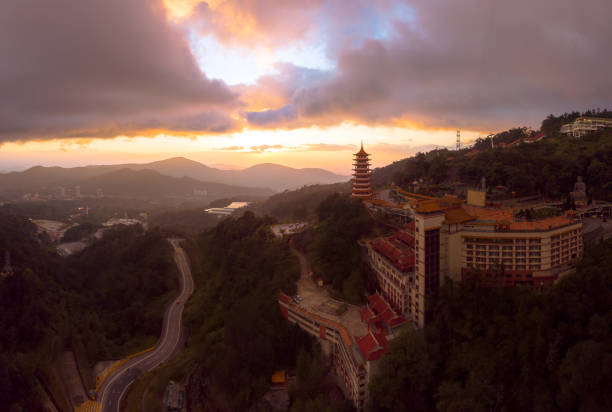 istock Genting Highland Chin Swee Temple sunset 1202737191