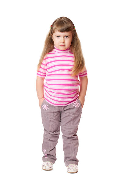 istock Staying little funny girl 120274444
