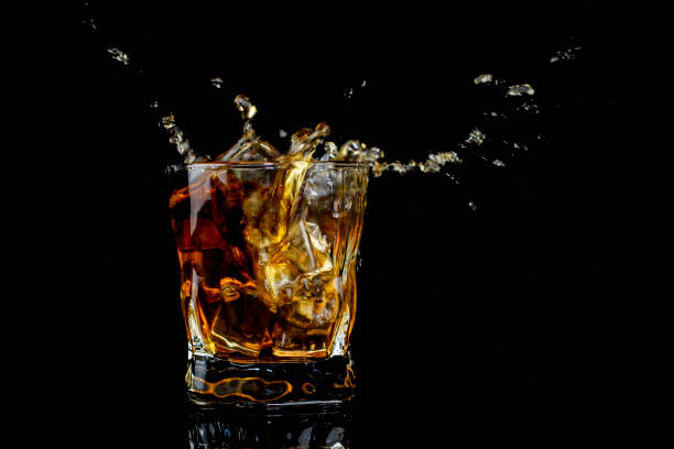 istock splash alcohol drink whiskey 1202747226