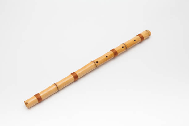 istock Danso Korean Bamboo flute isolated 1202748838