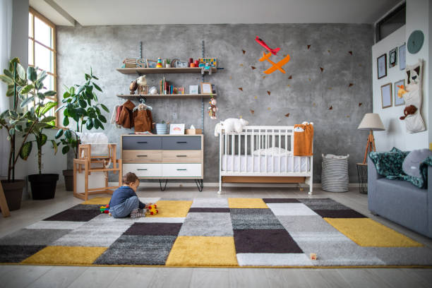 istock Baby boy Playing on the floor 1202752576