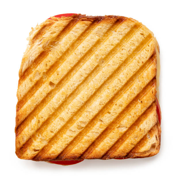 istock Cheese and tomato toasted sandwich. 1202752578
