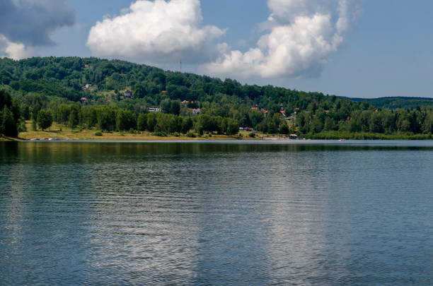 Landscape by Vlasinsko lake in Sarbia