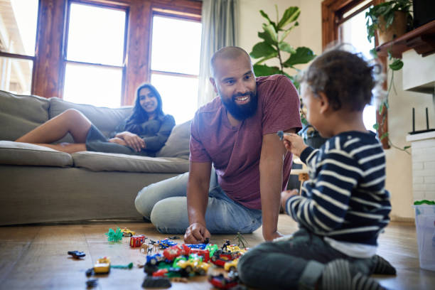 istock He loves playing with his little prince 1202757942