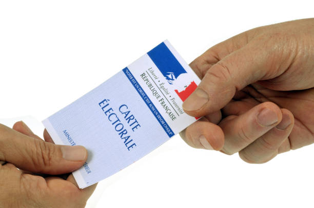 istock Give your voter card 1202758924