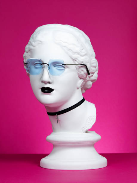 istock Cyberpunk Greek Goddess 1202759437