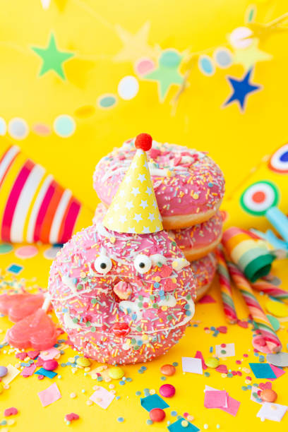 istock Colorful donuts for a party 1202763716