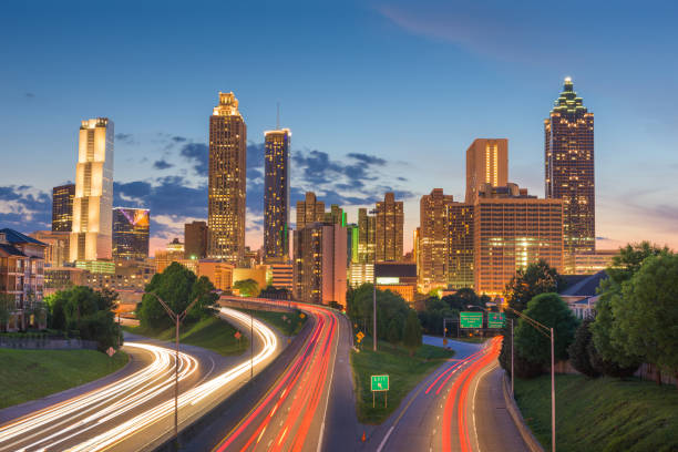 istock Atlanta, Georgia, USA Skyline 1202763854