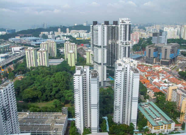 istock Singapore aerial view 1202765944