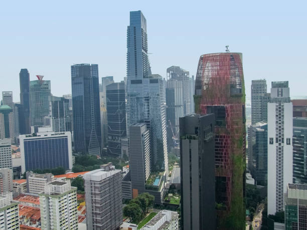 istock Singapore aerial view 1202765986
