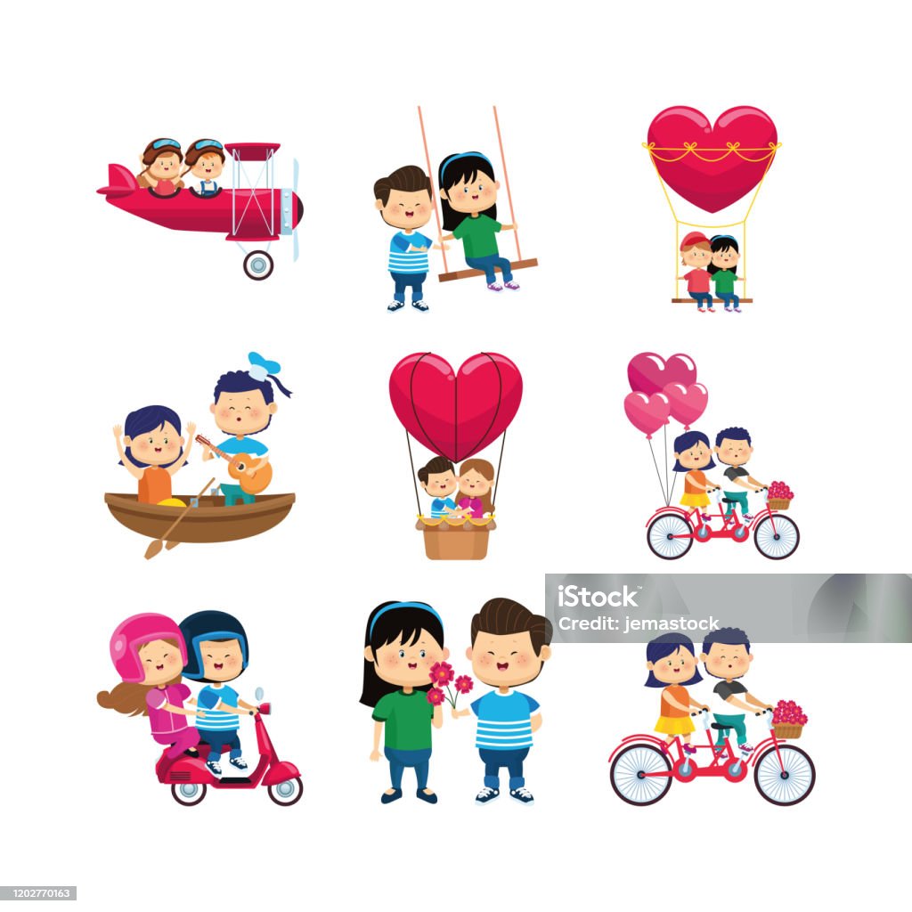 Ilustración de Icono Conjunto De Parejas Felices De Dibujos Animados Diseño Colorido y más Vectores Libres de Derechos de Amor - iStock Ilustración de Icono Conjunto De Parejas Felices De Dibujos Animados Diseño Colorido y más Vectores Libres de Derechos de Amor - iStock