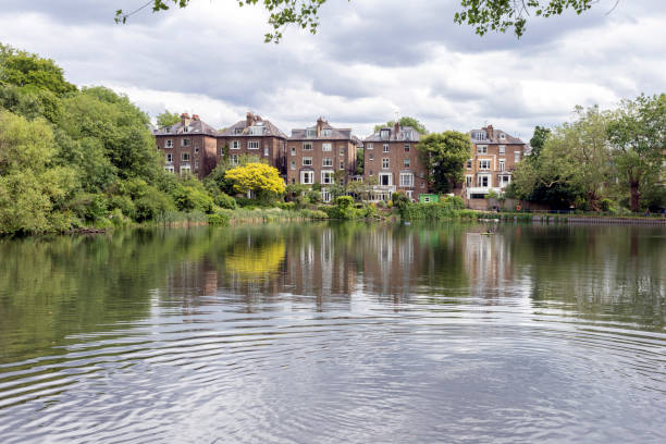 istock Hampstead No 2 pond in London 1202771761