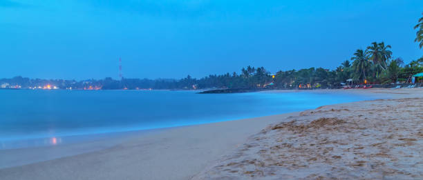 istock tropical beach at sunset or sunrise Low tide 1202775801