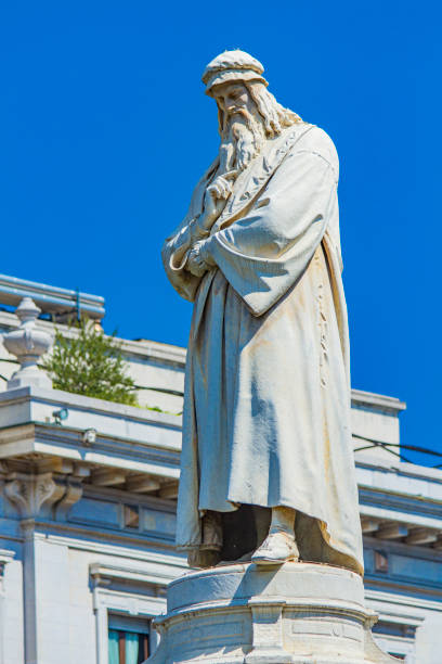 istock Monument to Leonardo da Vinci in Milan, Italy 1202776097