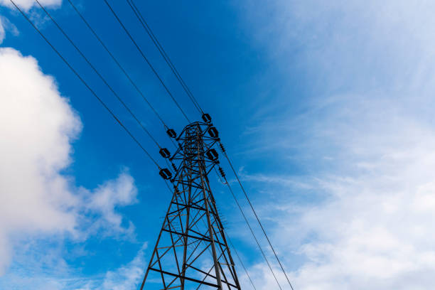istock Close-up of High Voltage Transformer 1202776132