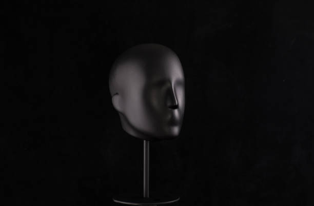 Black Mannequin Head 
