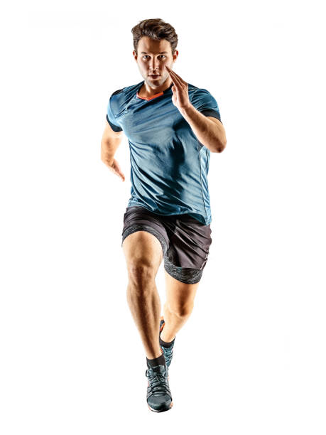istock runner running jogger jogger young man isolated white background 1202779297