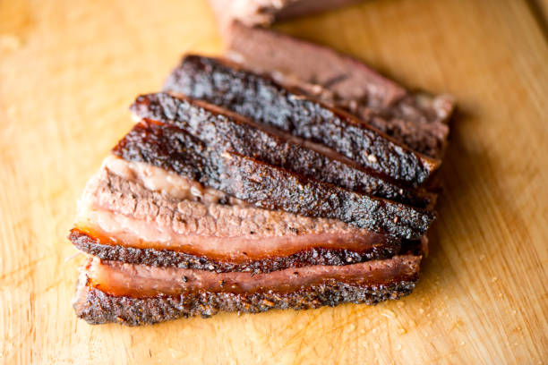 istock Beef Brisket, classic Texas smokehouse BBQ 1202779430