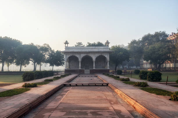 istock sawan pavilion in red fort 1202780119