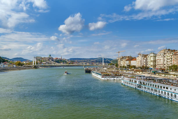 istock Danube river in Budapest city center, Hungary 1202781786