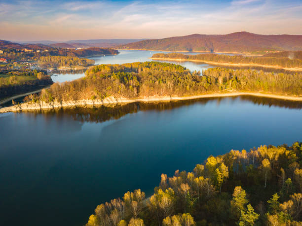 istock Panorama of Polanczyk area 1202792161