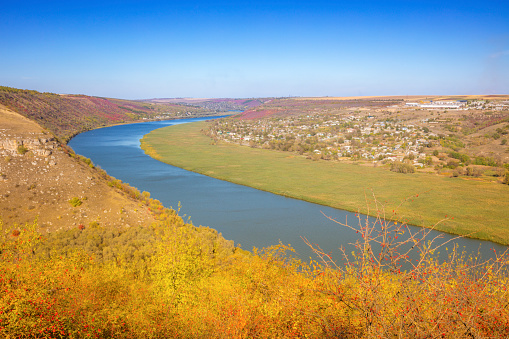 Panorama of Tipova. \nTipova, Moldova.