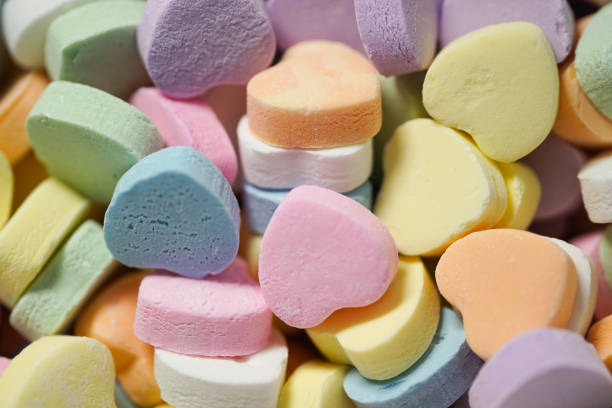 istock Valentine's Day Sweetheart Candies 1202795810