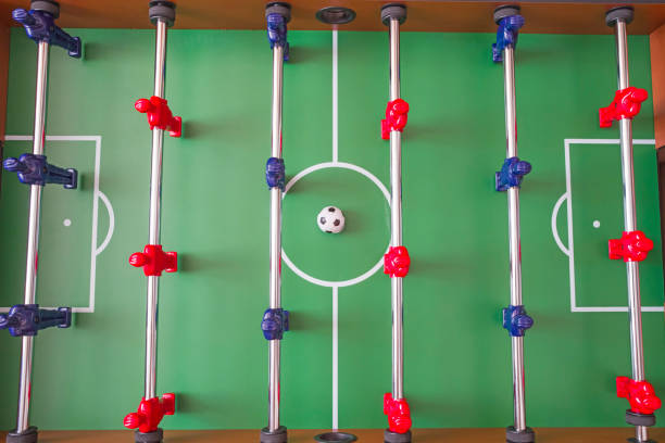 Table soccer close up shot. Canon 5D MK III