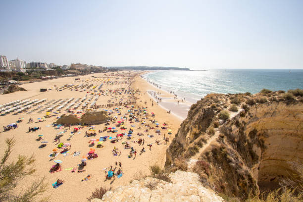 istock Rocha Beach, Portimao, Portugal 1202812937