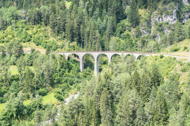 istock Landwasser Viaduct, Davos, Switzerland 1202813341
