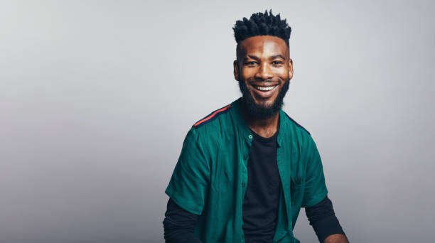 istock Portrait of smiling african man 1202824013