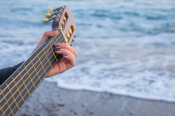 istock guitar by the sea 1202827744