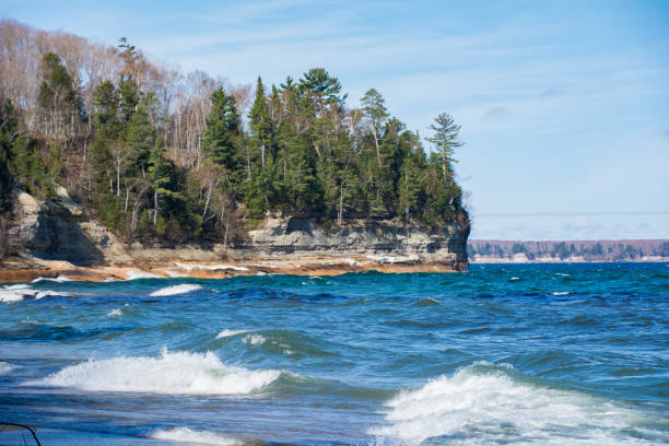 istock Cliffs on the coastline of Lake Superior 1202827899