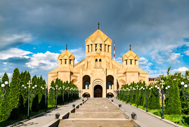 istock Saint Gregory the Illuminator Cathedral in Yerevan, Armenia 1202828113