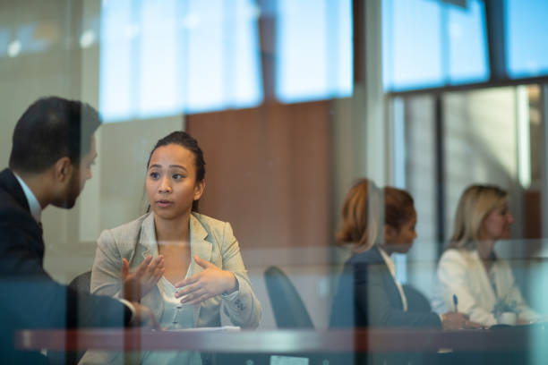 istock Multi-Ethnic Corporate Board Meeting stock photo 1202833376
