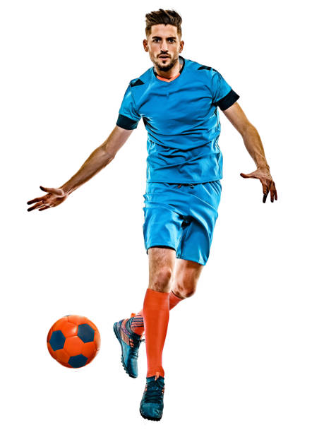 istock young soccer player man isolated white background standing 1202834825