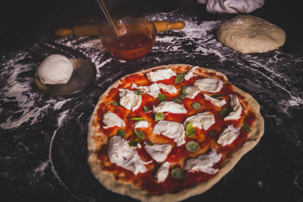 istock Make a real Italian pizza at home 1202840633