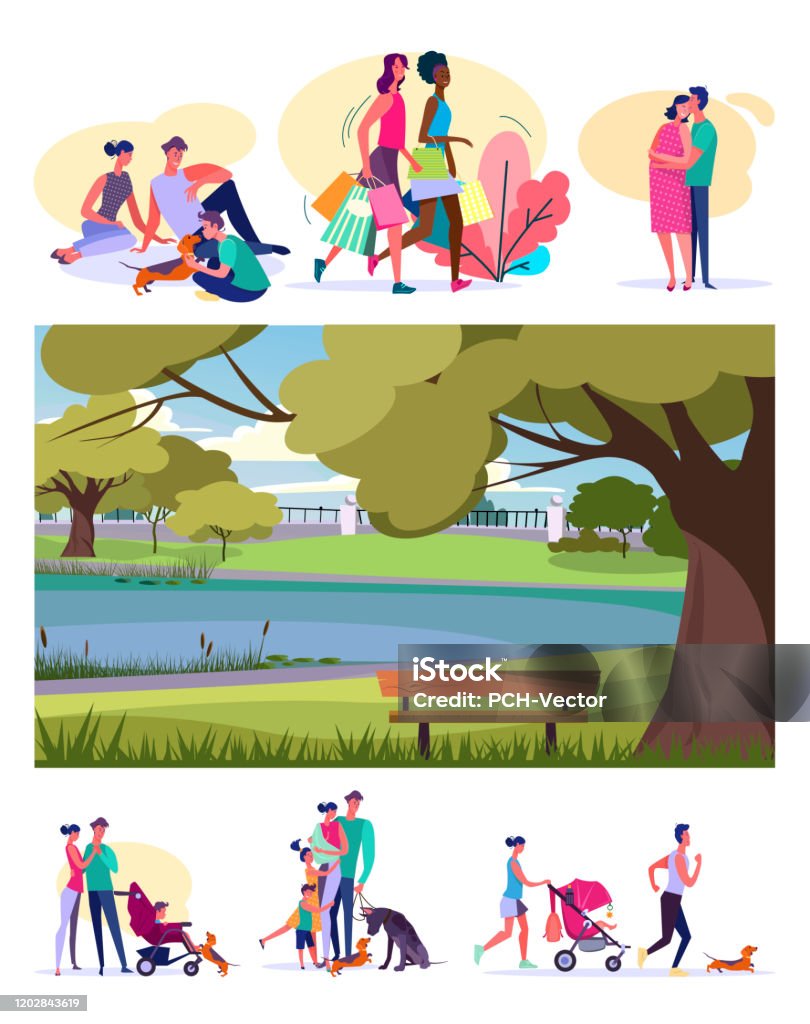 Weekend Activities Graphics Weekend Activities Set Stock Illustration - Download Image Now ...