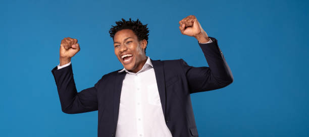 istock Succesful african bussinessman posing. 1202849210