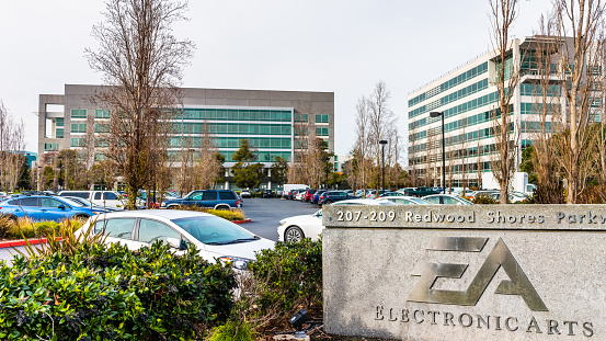 Dec 20, 2019 Redwood City / CA / USA - EA headquarters in Silicon Valley; Electronic Arts Inc. (EA) is an American video game company, the second-largest gaming company in the Americas and Europe