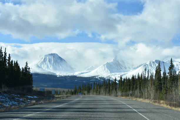 istock Alaska Highway is 2232 miles of remote wilderness 1202857258